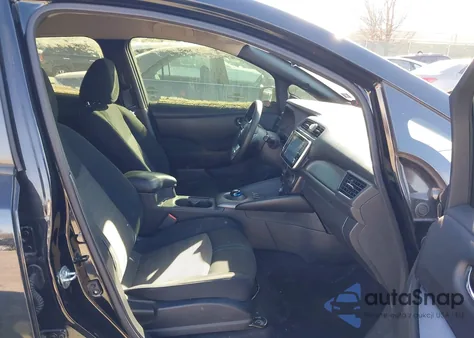 2020 Nissan Leaf S 40 Kwh z USA, uszkodzony, nr VIN 1N4AZ1BP4LC310350